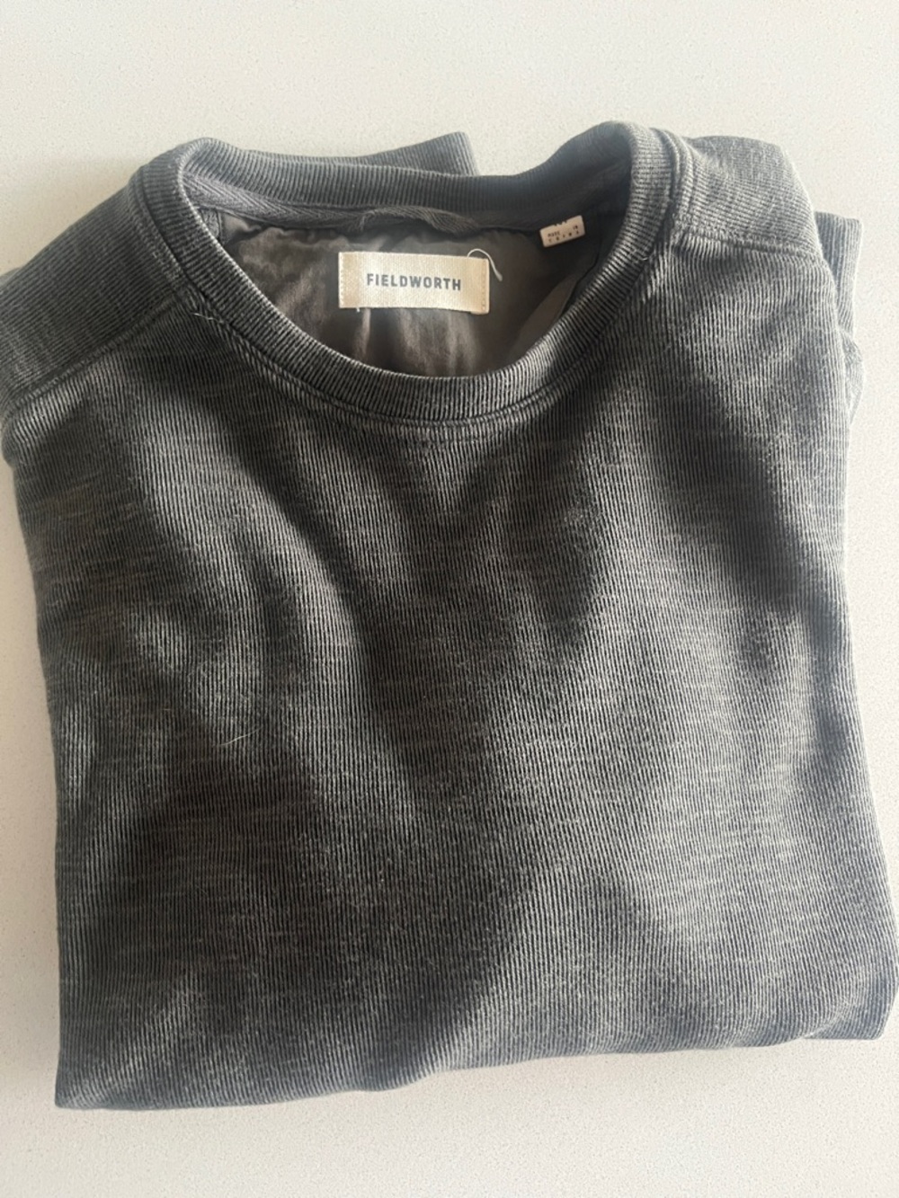 Men’s Fieldworth Crewneck Sweater in Graphite